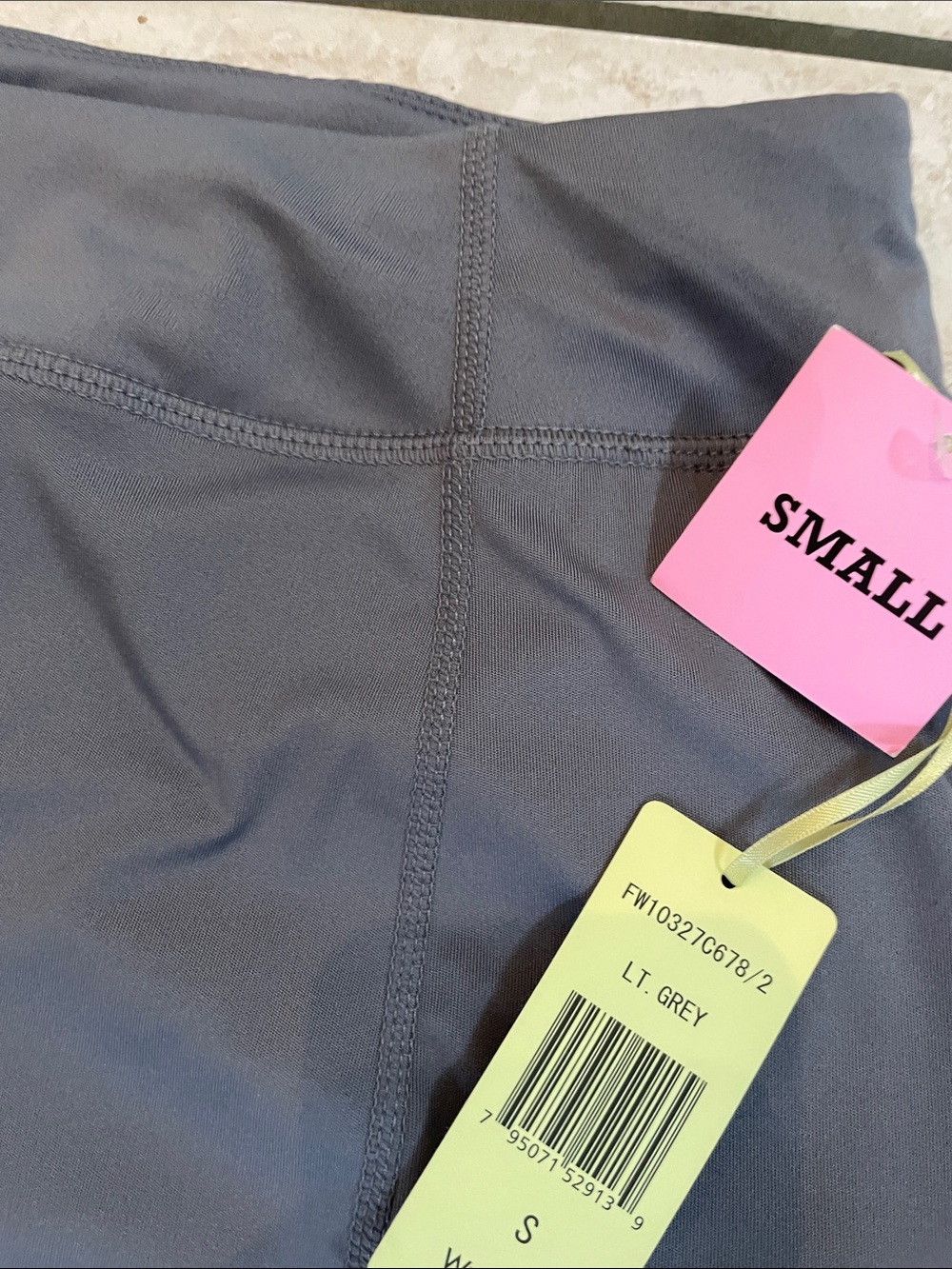 Tangerine Lt. Gray Stretch Skort Small - Picture 5 of 6